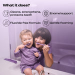 BioMimic Kids Toothpaste - Strawberry Bubblegum Flavor - Fluoride Free With Xylitol and Lactoferrin