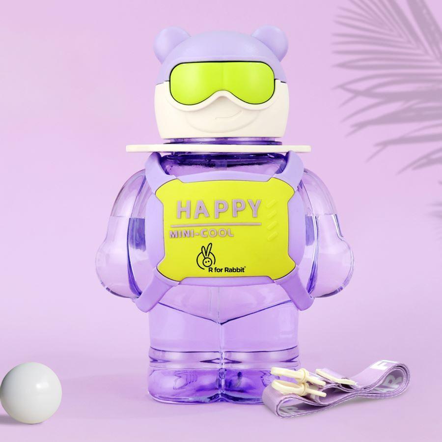 Tritan Astro Baby Straw Sipper Bottle 1000ml - Purple