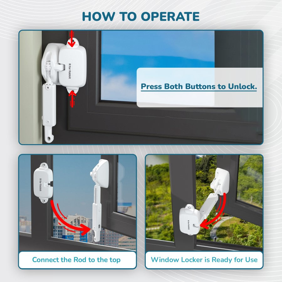 Windowed Locker Buy Protector Plus Window Locker – Baby Safety Lock for Windows
