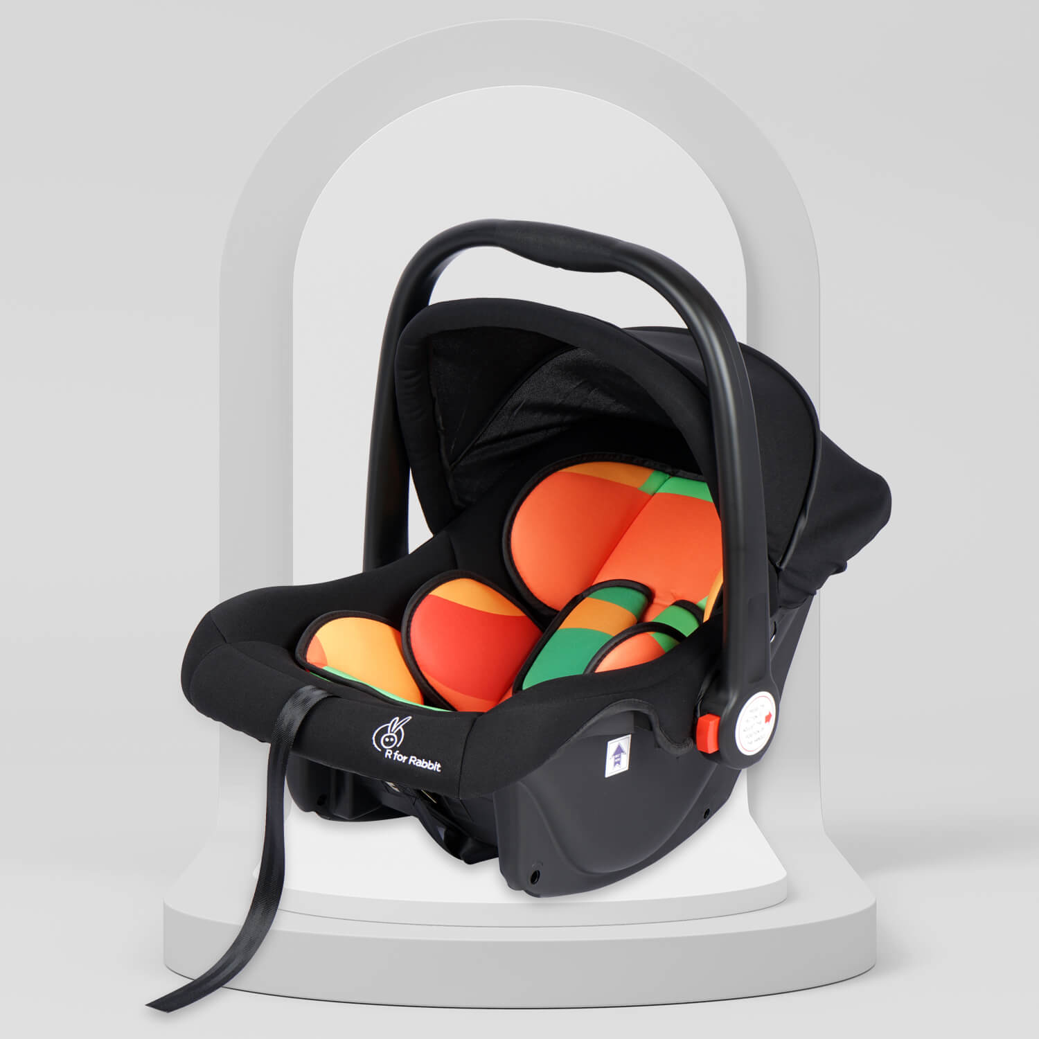 Pccapoo Picaboo 4-in-1 Baby Carry Cot: Comfort & Safety - R for Rabbit