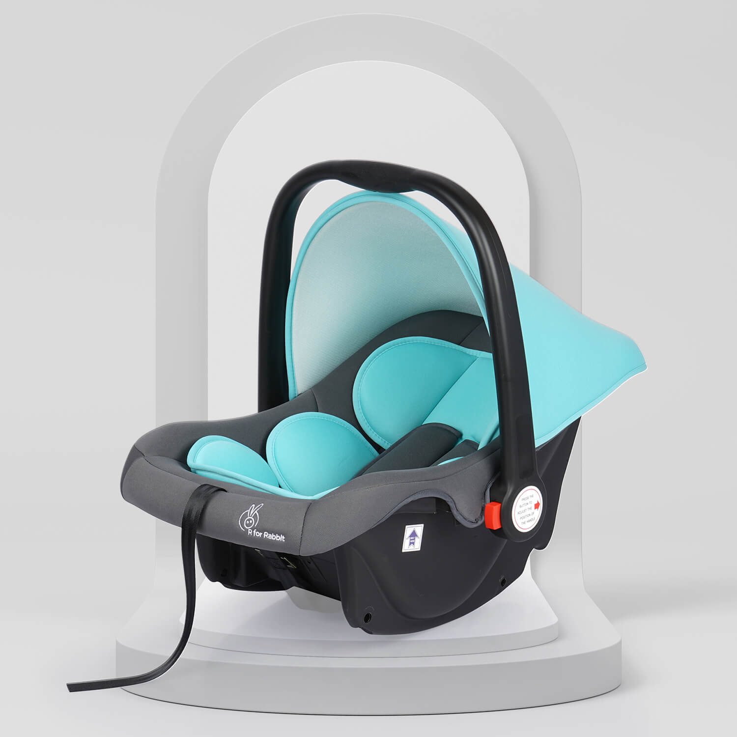 Picaboo 4-in-1 Baby Carry Cot: Comfort & Safety - R for Rabbit
