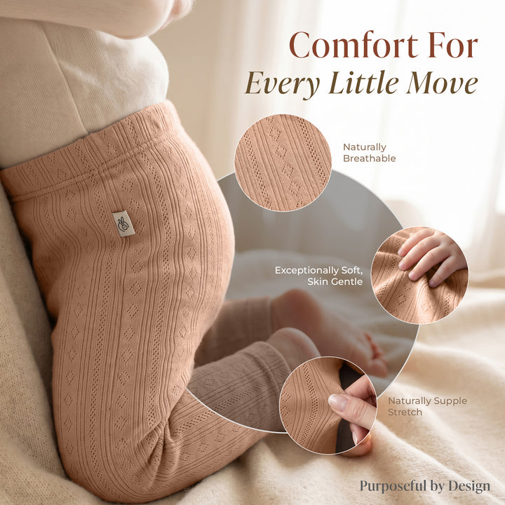 Mushmellow Woodsmoke Pointelle Legging