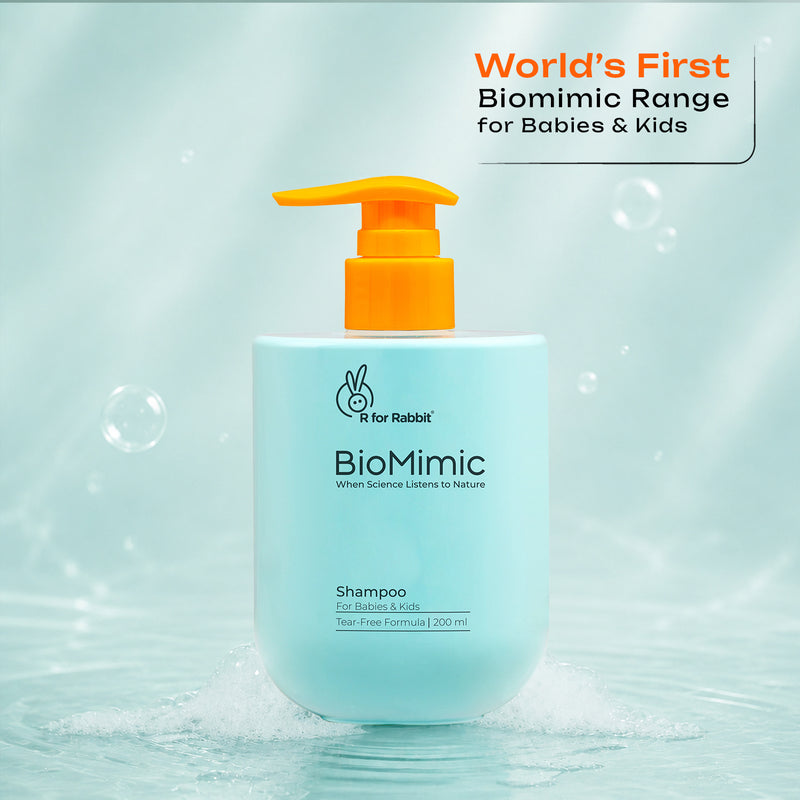 BioMimic Baby Shampoo - Sulphate Free, Tear Free, With Ceramides 200ml
