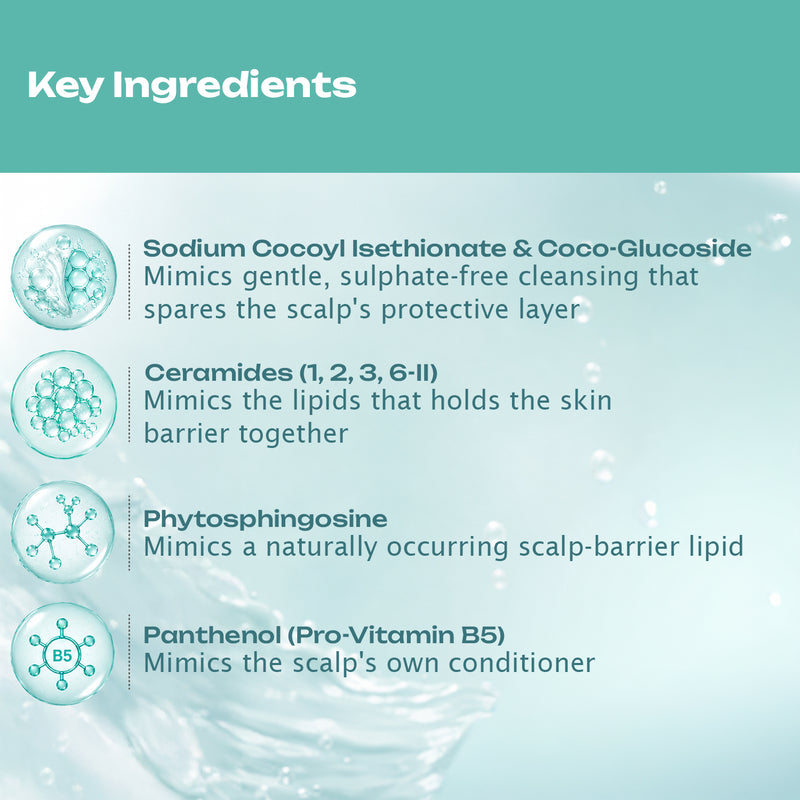 BioMimic Baby Shampoo - Sulphate Free, Tear Free, With Ceramides 200ml