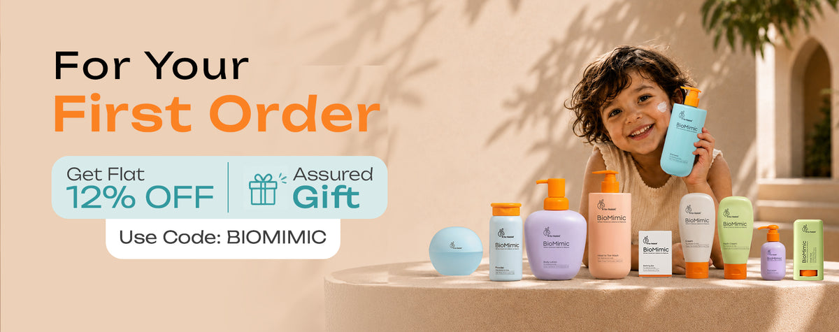 BioMimic Baby Powder - Talc Free With Arrowroot, Tapioca and Ceramide