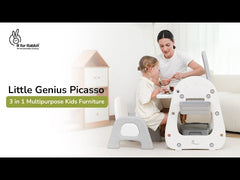 Little Genius Picasso – Multifunctional Kids Study Table Chair Set