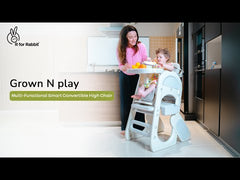 Grow N Play Multi-Functional Smart Convertible High Chair for Kids