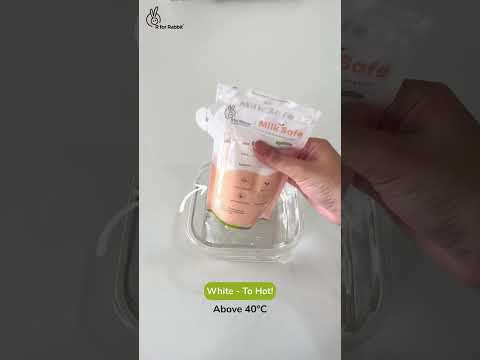 Milk Safe Breast Milk Storage Bags | Leakproof, BPA-Free & Temp Indicator | R For Rabbit