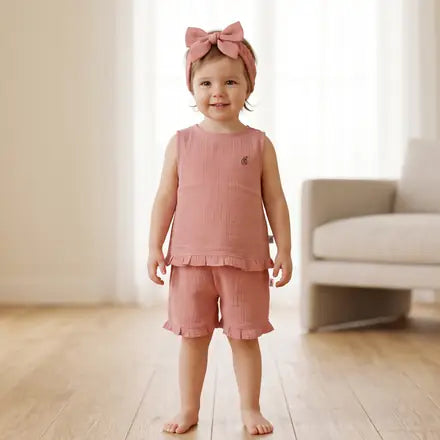 Frill Top with Frill Bottom Set