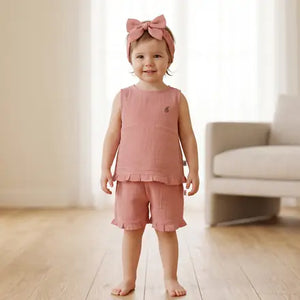 Frill Top with Frill Bottom Set