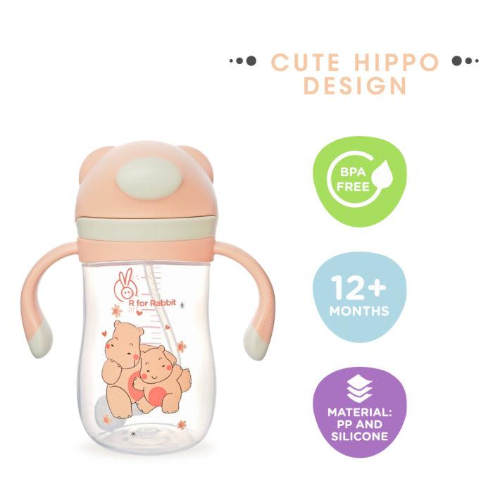 R for Rabbit Baloo Baby Straw Sipper- Blue