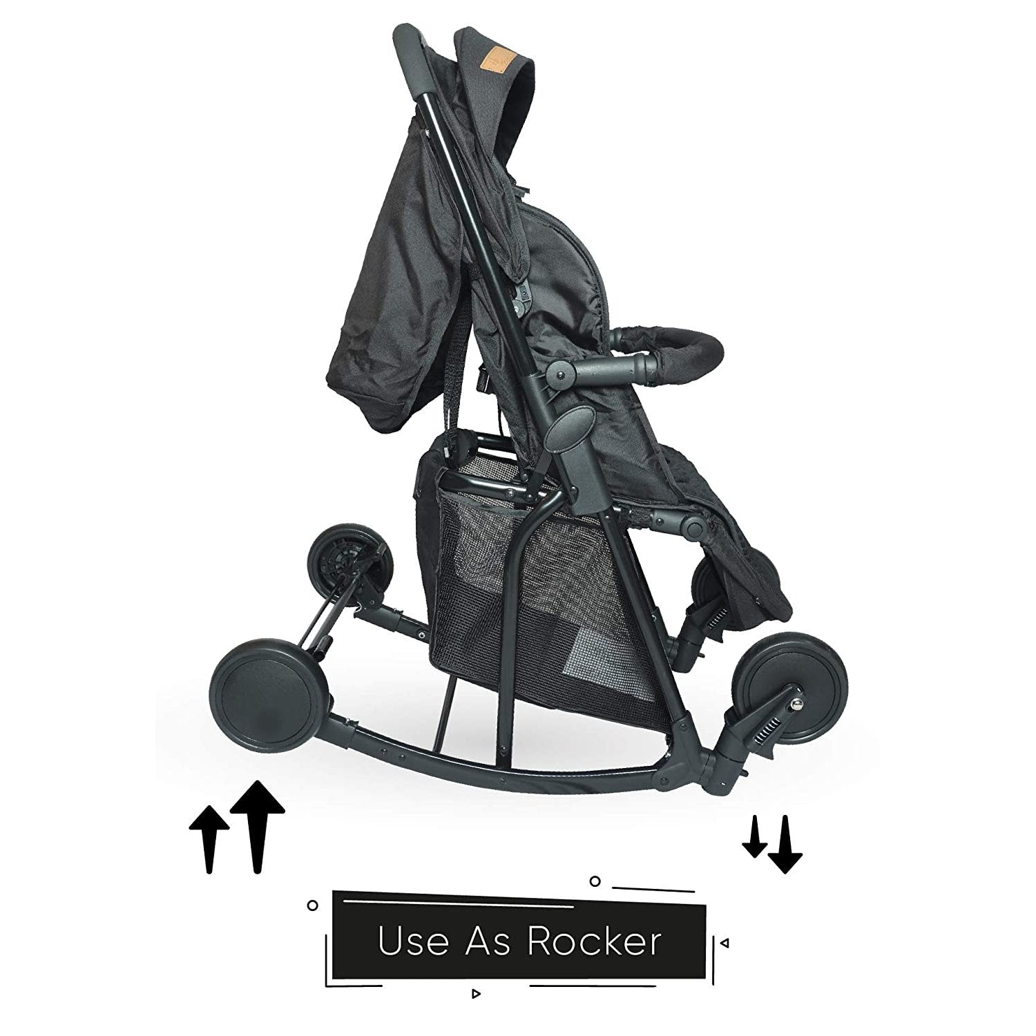 Rock N Roll - 2 In 1 Baby Stroller Cum Rocker, Light Weight, Compact T