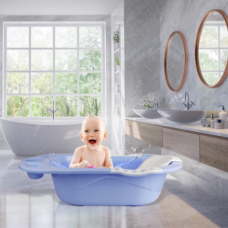 peg perego bathtub Kiddie Kingdom Splash Baby Bath Tub (Purple) With Detachable Sling