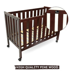 Baby's Den Lite Wooden Baby Cot 3 Level Height Adjustment