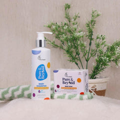 Pure & Beyond Baby Soap (75g) + Pure & Beyond Baby Shampoo (200ml)