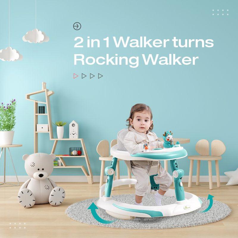 R for Rabbit Little Feet 2-in-1 Baby Walker with Activity Table main image 1