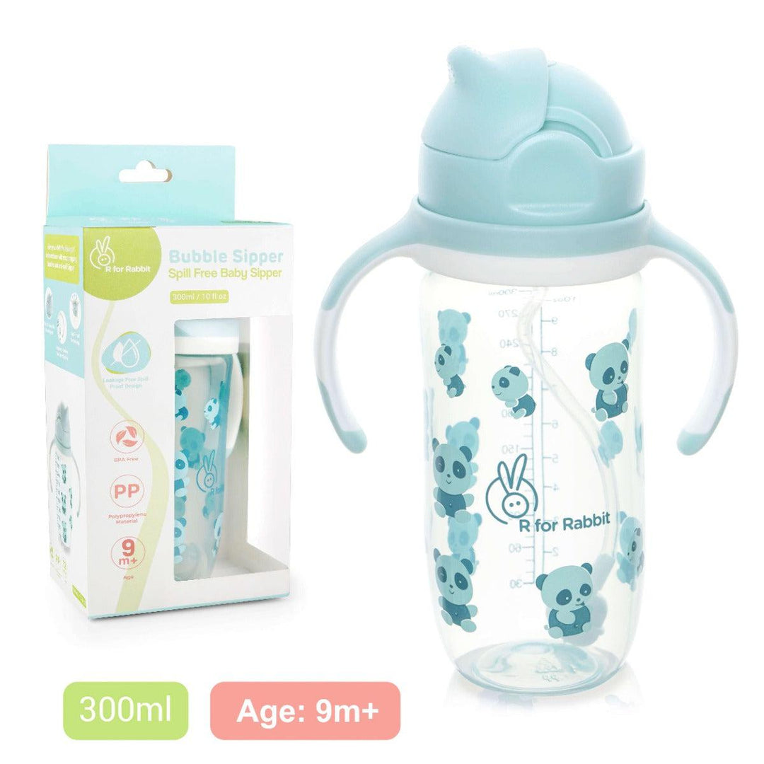 Bubble Baby Sipper Bottle Is BPA Free Straw, Flip Lid