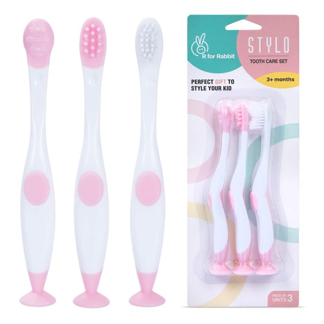R for Rabbit Stylo Teddy Baby Manicure Set- Pink
